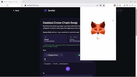 ZeroToll - True Gasless DeFi with ERC-4337 Account Abstraction