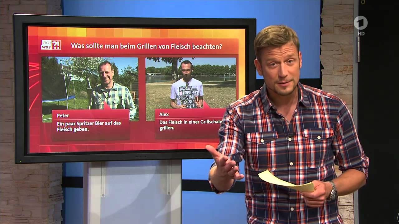 ARD Buffet ach was !  Gesundes Grillen