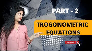 Trigonometric equations | R D Sharma solutions | part -2