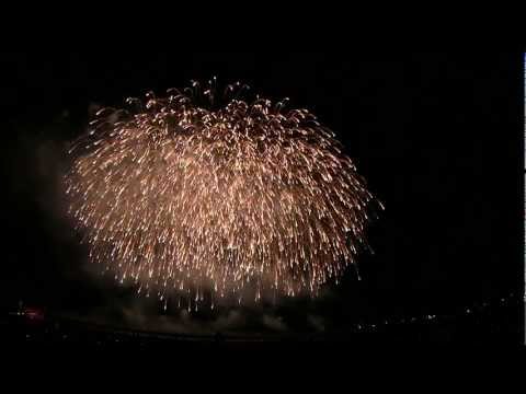 2012.7.21　能代の花火　「聖なる歌声、天空のコンサート」
