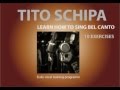 Tito Schipa - 10 Exercises - How to sing Bel Canto