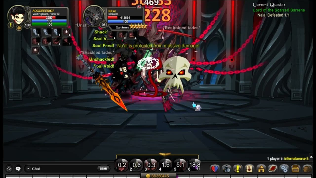 Void Highlord (VHL) Non forge Na'al - AQW