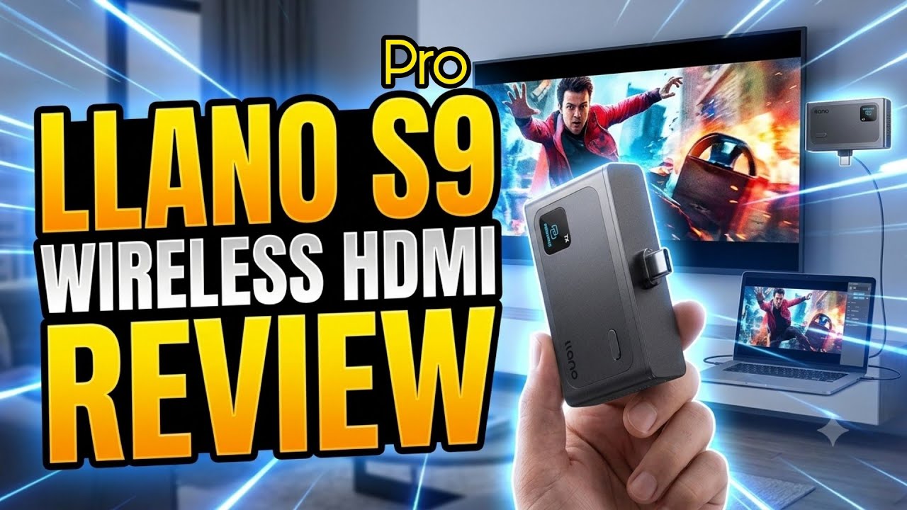 llano S9 Pro USB-C Wireless HDMI Transmitter Full Review 🔥 - YouTube