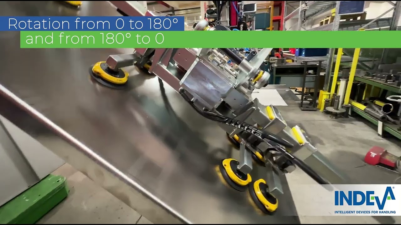 🔩 Sheet metal handling up to 100 kg