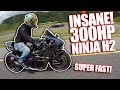 300HP NINJA H2! INSANE POWER!