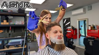 Download Lagu 💈He Drove 300 KM for a Haircut ✂️ | ASMR Full Service MP3