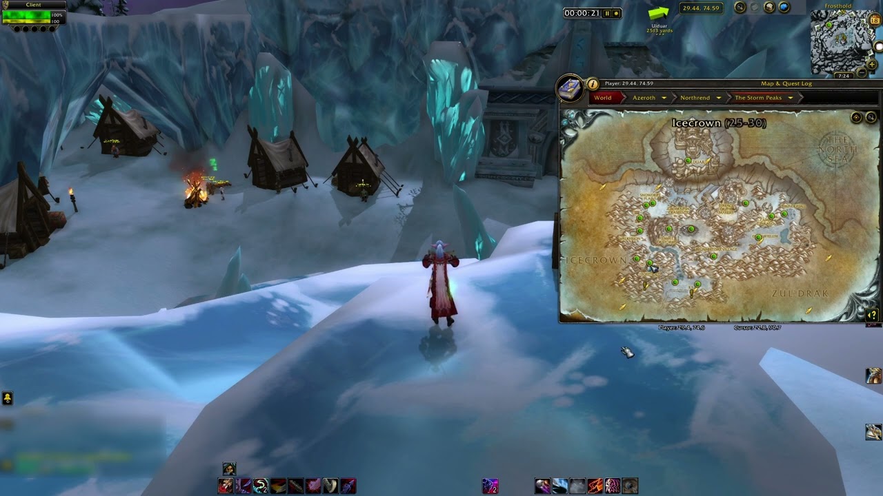 Frosthold Location WoW WotLK Classic YouTube