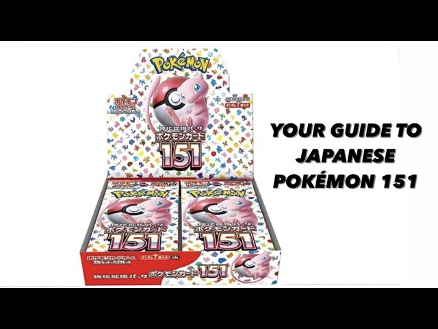 A Guide to Pokemon 151 - (almost) everything you need to know