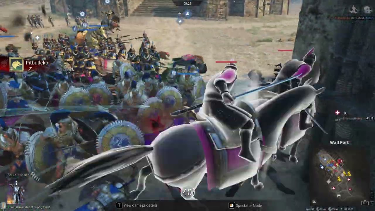 Conquerors Blade - Dutch - Pole arm POV -  Ranked Battle # 0127