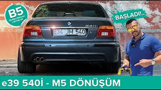 MODİFİYE EDİYORUM | BMW M5 FRENLERİ GELDİ ve e39 540i M5 DÖNÜŞÜMÜ BAŞLADI!..