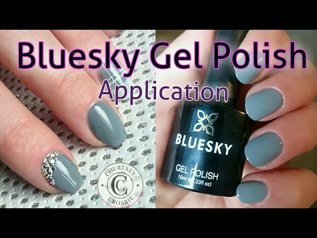 Bluesky Gel Nail Polish Color 80585 Crimson Sash Soak Off LED UV Light -  Chip Resistant & 21-Day Wear 0.33 Fl Oz