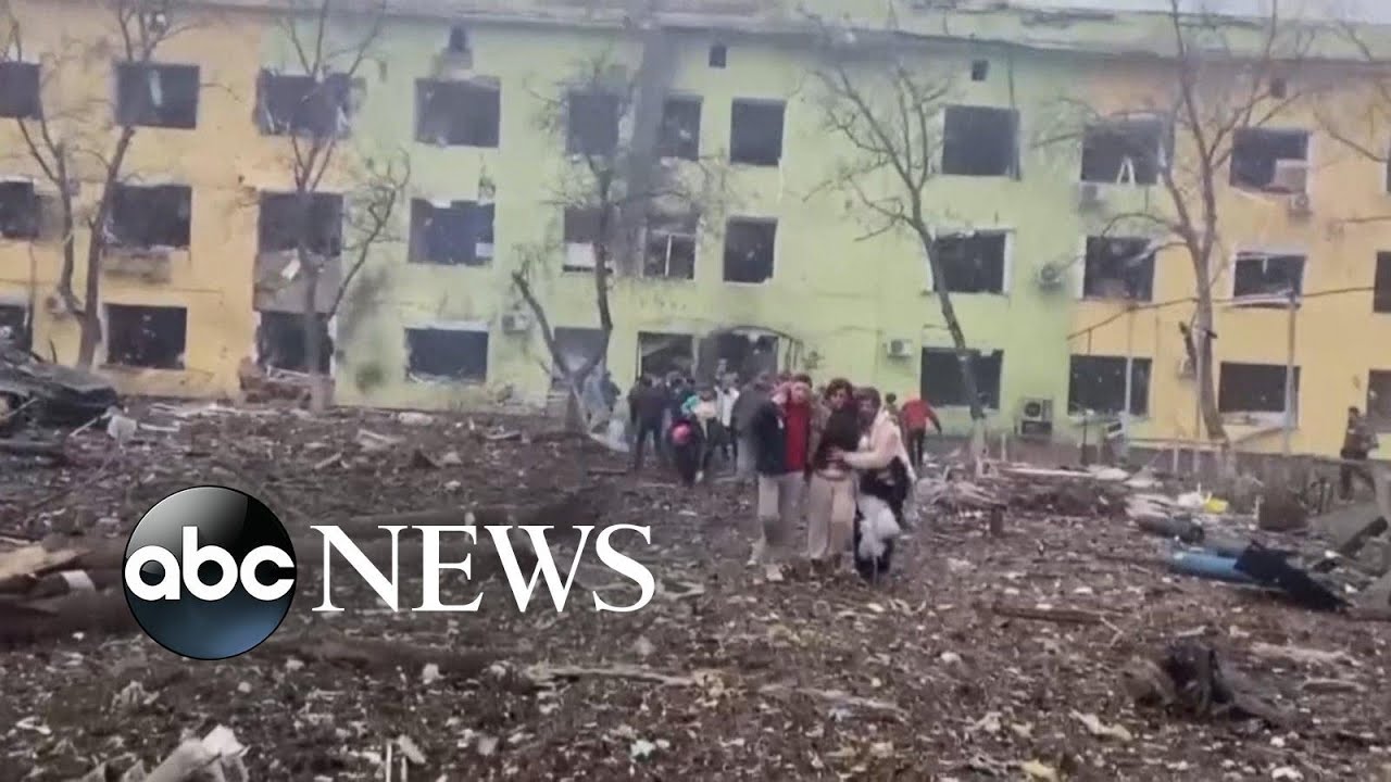 Russian strikes destroy children's hospital in Mariupol | ABCNL