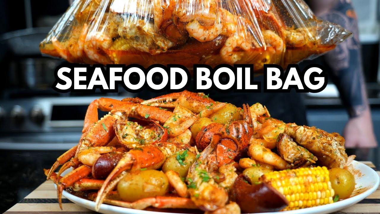 How To Make The Perfect Seafood Boil Bag at Home