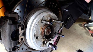 How to Install Wheel Stud Conversion Kit on an E46 M3 (BMW / MINI)