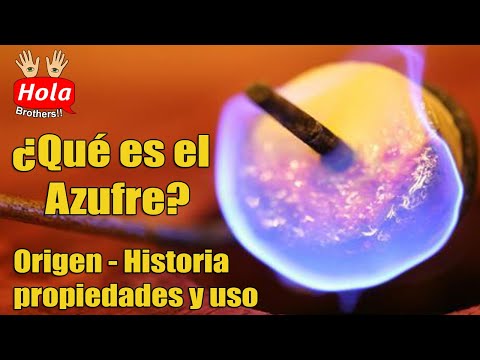 Video: ¿De dónde proviene el azufre fundido?