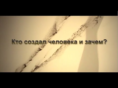 Кто создал человека и зачем?