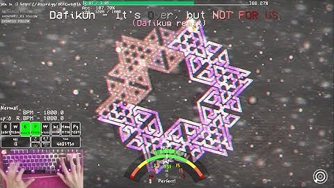 [lvl.19] [ADOFAI Custom Clear] Dafikun - its over but not for us (Map by pinball)