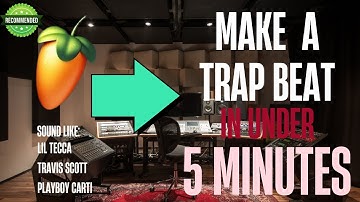 How To Make A Trap Beat In UNDER 5 MINUTES!