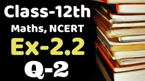 Class 12 Ex 2.2 Q2 maths  chapter 2, ncert Inverse trigonometric function, VKS Maths XII