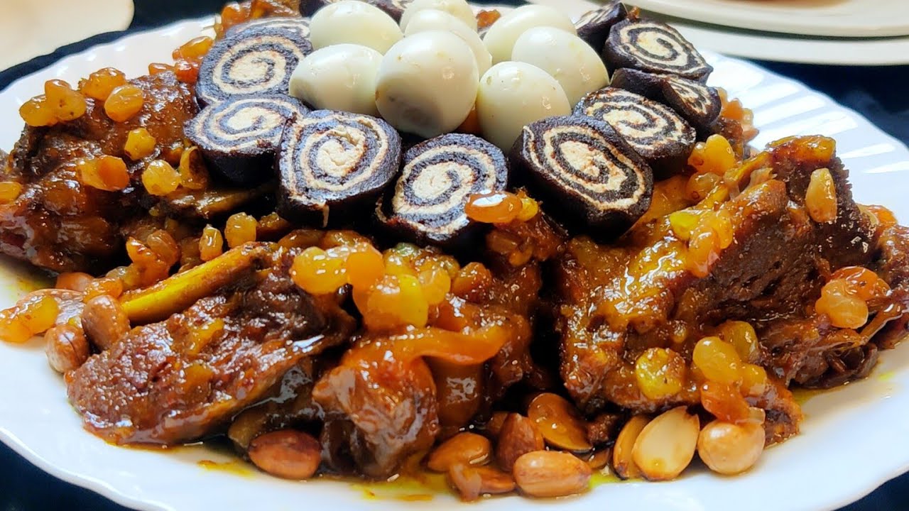 شهيوات عيد الاضحى 💫مروزية معلكة مدغمرة تزيين راقي لجميع الاطباق