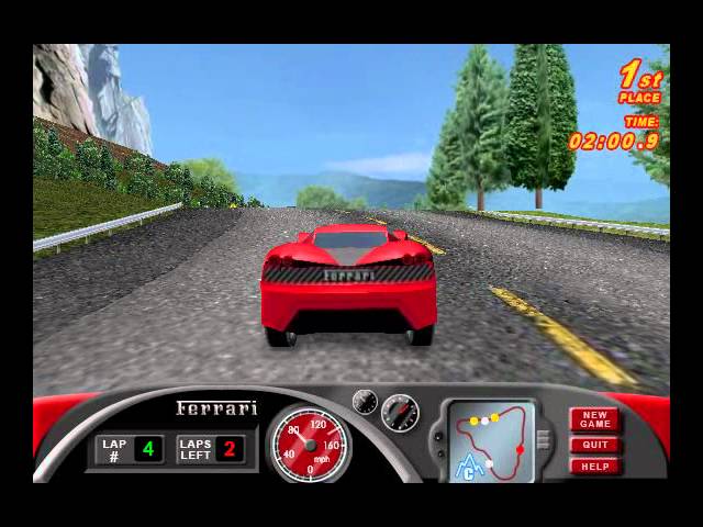 Let's Play Hot Wheels Ferrari X-V Speed Trial - YouTube