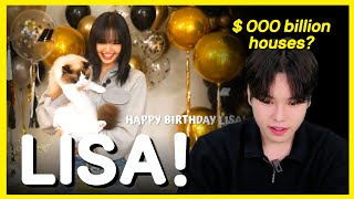 Special Birthday Q\&A with Lisa | 27 years around the sun | Exclusive Merch Drop [KOREAN REACTION] 🎂😍