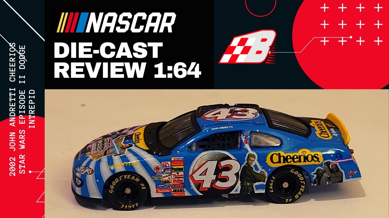 2002 John Andretti Cheerios Star Wars Episode II 1:64 (NASCAR Die 