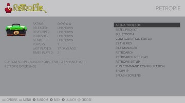 Odroid XU4 Running RetroPie ORA 1.5.2