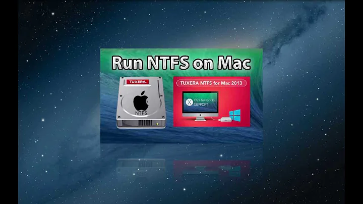 Enable NTFS on Mac OS X -  Fix Tuxera Unable to Access NTFS Disks