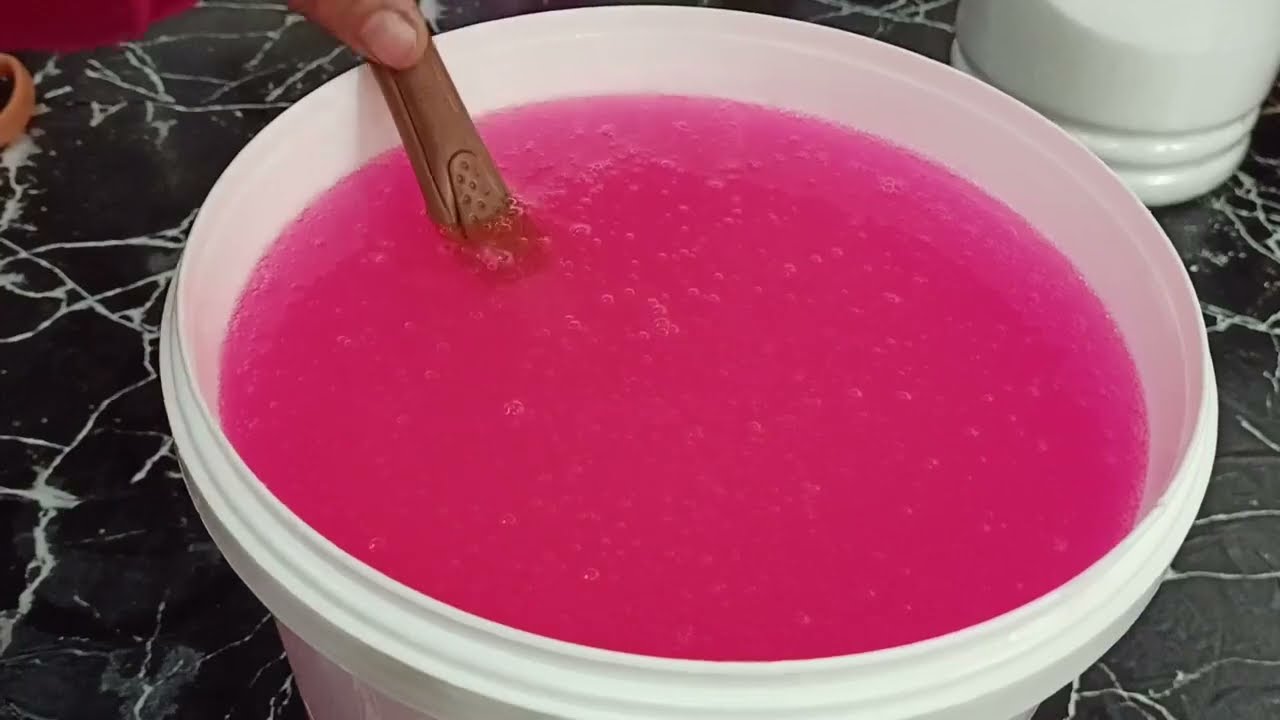 كلور جل . مشروع مربح من البيت 5 لتر  👍 للملابس البيضاء