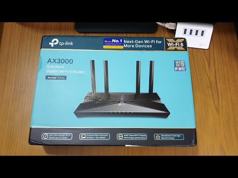 TP-Link Archer AX50 WiFi Router Unboxing Part-1