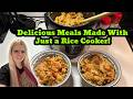 Budget Friendly Meals for Two with JUST a Rice Cooker