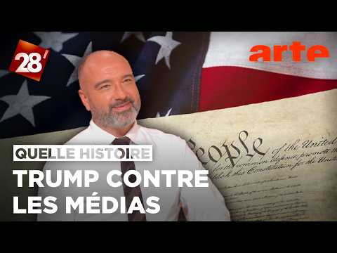 Du rififi entre Trump et les médias | 28 minutes | ARTE