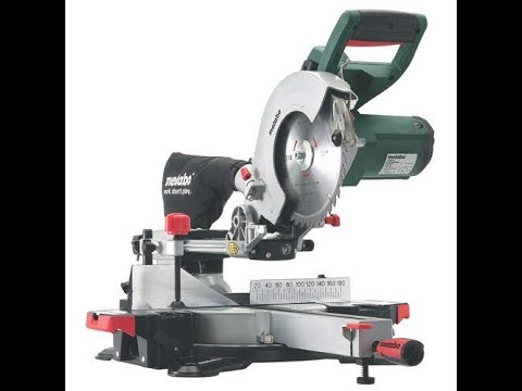 Пила торцовочная Metabo KGS 216 M (619260000) с тяговой функцией + картонная коробка