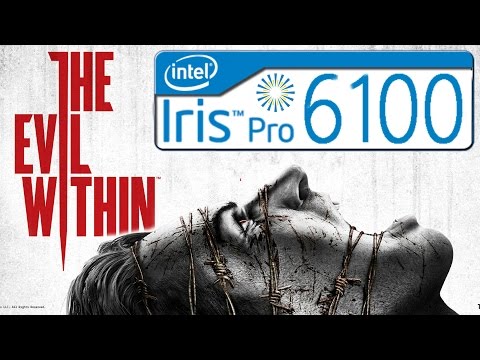 The Evil Within on Intel Iris 6100 Graphics - Nuc 5i7 RYH - 8 Gb ram Dual - Core i7 5557U 