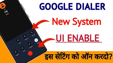 New update calling screen change google dialer | google dialer new update, change calling ui?