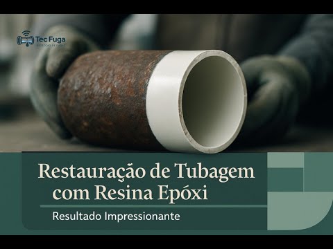 Restauração de Tubagem com Resina Epóxi - Resultado Impressionante Restauração de Tubagem com Resina Epóxi - Resultado Impressionante