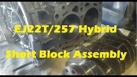 Hybrid EJ22T/257 Short Block Assembly!