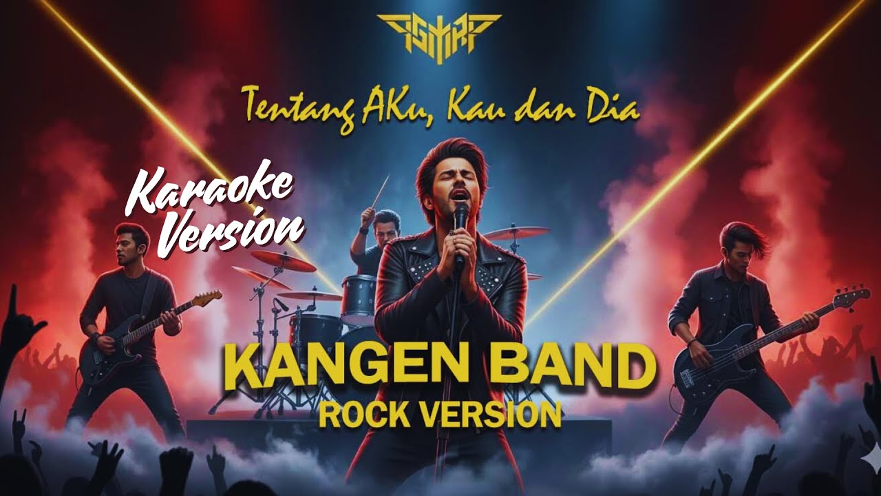 🎵🎤 Karaoke Kangen Band - Tentang Aku, Kau dan Dia (Rock Version)