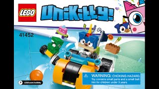 Lego 41452 Instructions Unikitty Prince Puppycorn Trike