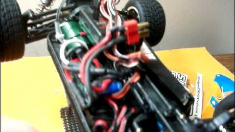 slash update and rc18b custom painted body