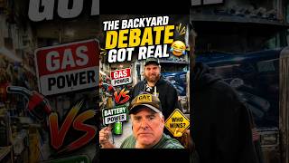 🔥 Gas vs Battery Lawn Tool! 😂 Can a 20V DeWalt REALLY Beat an Echo? | Funny Backyard Challenge