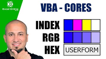 ✅Como Trabalhar Com Cores No VBA?