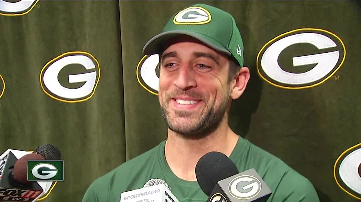 Aaron Rodgers spends part of his holiday weekend f...