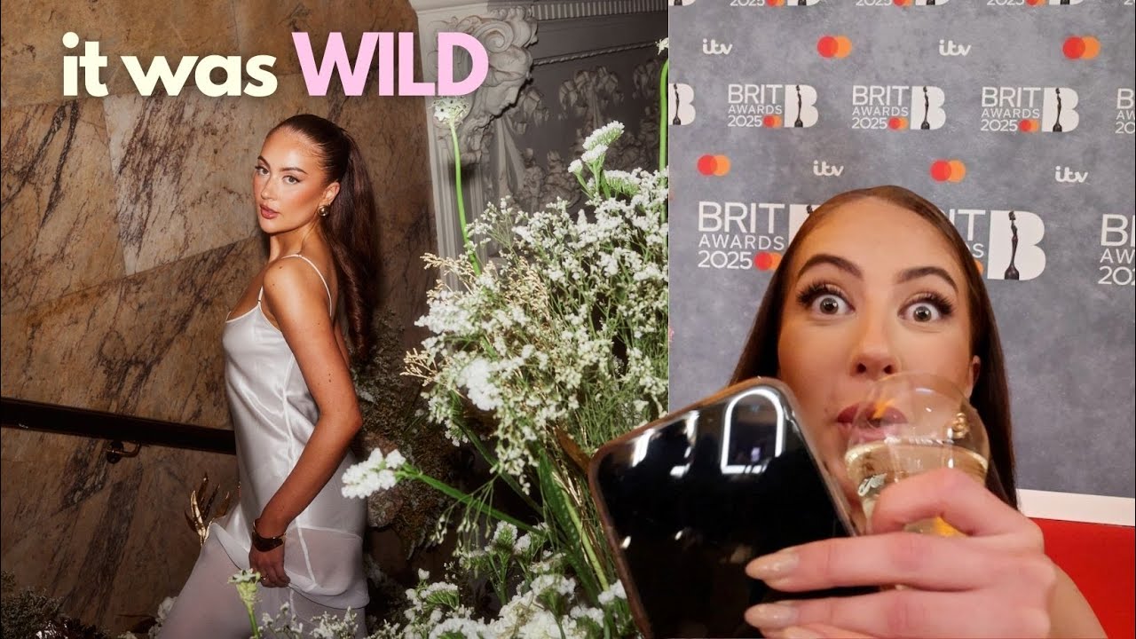 what REALLY happens at the BRITs ...