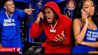 🚨 Hood Trophy Bino GOES OFF After She Links With Blueface 😳 Phone Call Gets Heated!