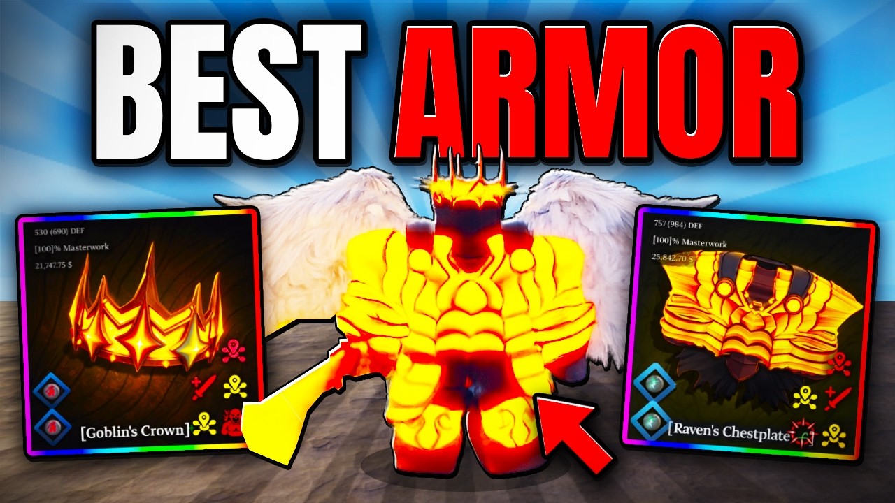 NEW BEST ARMOR RECIPES In The FORGE (Roblox)