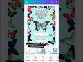 Butterfly Birthday Digital Templates — Bundle, Wrapping Paper, Shirt & Invite | Instant Download