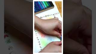 Free & Easy Soft Pastel painting - art vlog 3 🌿 粉彩画 背景图- 轻松小撇步教学 {beginner friendly} screenshot 1