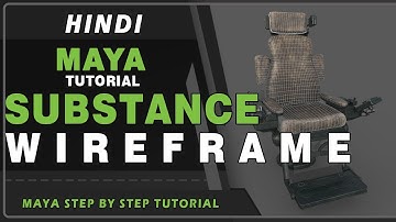 wireframe render in substance painter